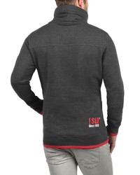 dunkelgraues Sweatshirt von Solid