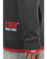 dunkelgraues Sweatshirt von Solid