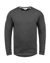 dunkelgraues Sweatshirt von Solid