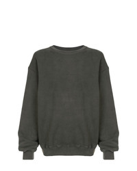 dunkelgraues Sweatshirt von Yeezy