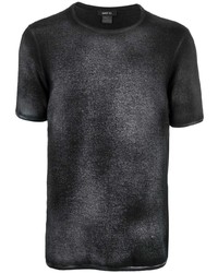 dunkelgraues T-Shirt mit einem Rundhalsausschnitt von Avant Toi