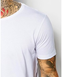 dunkelgraues T-Shirt mit einem Rundhalsausschnitt von Asos