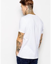 dunkelgraues T-Shirt mit einem Rundhalsausschnitt von Asos