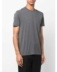 dunkelgraues T-Shirt mit einem Rundhalsausschnitt von Tom Ford