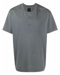 dunkelgraues T-Shirt mit einem Rundhalsausschnitt von Givenchy