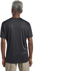 dunkelgraues T-Shirt mit einem Rundhalsausschnitt von Jack Wolfskin