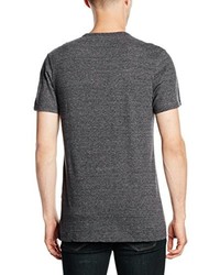 dunkelgraues T-Shirt mit einem Rundhalsausschnitt von Levi's