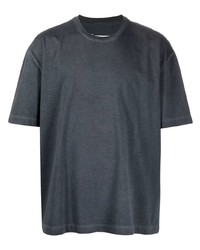 dunkelgraues T-Shirt mit einem Rundhalsausschnitt von Maison Margiela