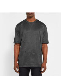 dunkelgraues T-Shirt mit einem Rundhalsausschnitt von Lanvin