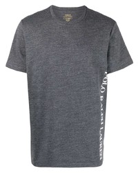 dunkelgraues T-Shirt mit einem Rundhalsausschnitt von Polo Ralph Lauren