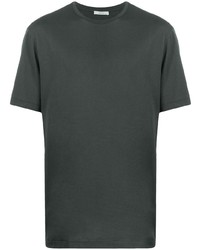 dunkelgraues T-Shirt mit einem Rundhalsausschnitt von The Row