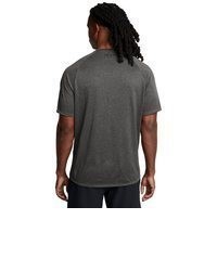 dunkelgraues T-Shirt mit einem Rundhalsausschnitt von Under Armour