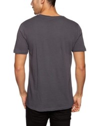 dunkelgraues T-shirt von Benson