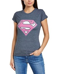 dunkelgraues T-shirt von DC Universe