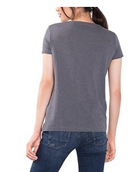 dunkelgraues T-shirt von edc by Esprit