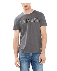 dunkelgraues T-shirt von edc by Esprit