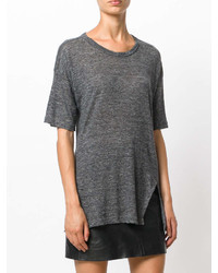 dunkelgraues T-shirt von Etoile Isabel Marant