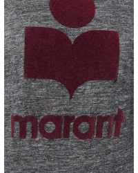 dunkelgraues T-shirt von Etoile Isabel Marant