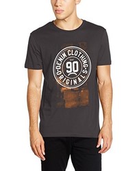 dunkelgraues T-shirt von Jack & Jones