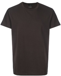 dunkelgraues T-shirt von Jil Sander