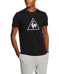 dunkelgraues T-shirt von Le Coq Sportif