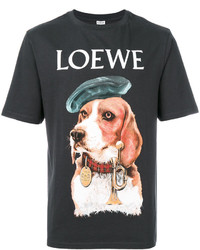 dunkelgraues T-shirt von Loewe