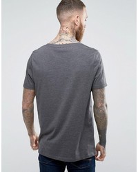 dunkelgraues T-shirt von Asos