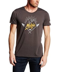 dunkelgraues T-shirt von Maloja