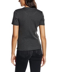 dunkelgraues T-shirt von Orla Kiely