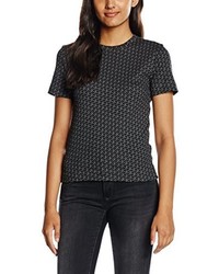 dunkelgraues T-shirt von Orla Kiely