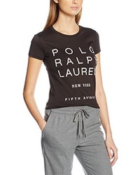 dunkelgraues T-shirt von Polo Ralph Lauren