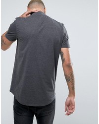 dunkelgraues T-shirt von Asos