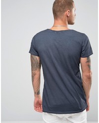 dunkelgraues T-shirt von Scotch & Soda