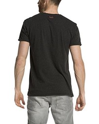 dunkelgraues T-shirt von Scotch & Soda