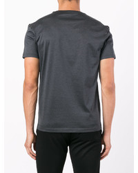 dunkelgraues T-shirt von Alexander McQueen