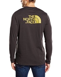 dunkelgraues T-shirt von The North Face