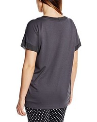 dunkelgraues T-shirt von Triangle