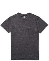 dunkelgraues T-shirt von Velva Sheen