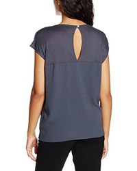 dunkelgraues T-shirt von VILA CLOTHES
