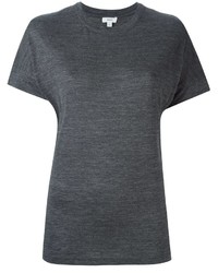 dunkelgraues T-shirt von Vince