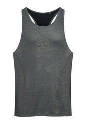 dunkelgraues Trägershirt von GOLD'S GYM APPAREL