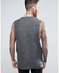 dunkelgraues Trägershirt von Asos