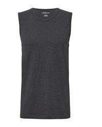 dunkelgraues Trägershirt von s.Oliver