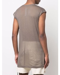 dunkelgraues Trägershirt von Rick Owens