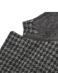 dunkelgraues Tweed Sakko mit Hahnentritt-Muster von Beams