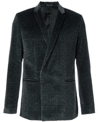 dunkelgraues Tweed Sakko von Emporio Armani