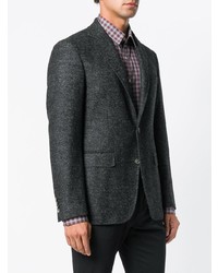 dunkelgraues Tweed Sakko von Canali