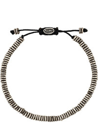 dunkelgraues Perlen Armband von M. Cohen