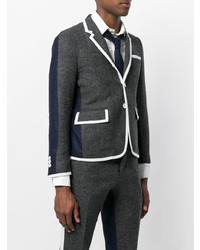 dunkelgraues Wollsakko von Thom Browne