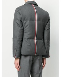 dunkelgraues Wollsakko von Thom Browne